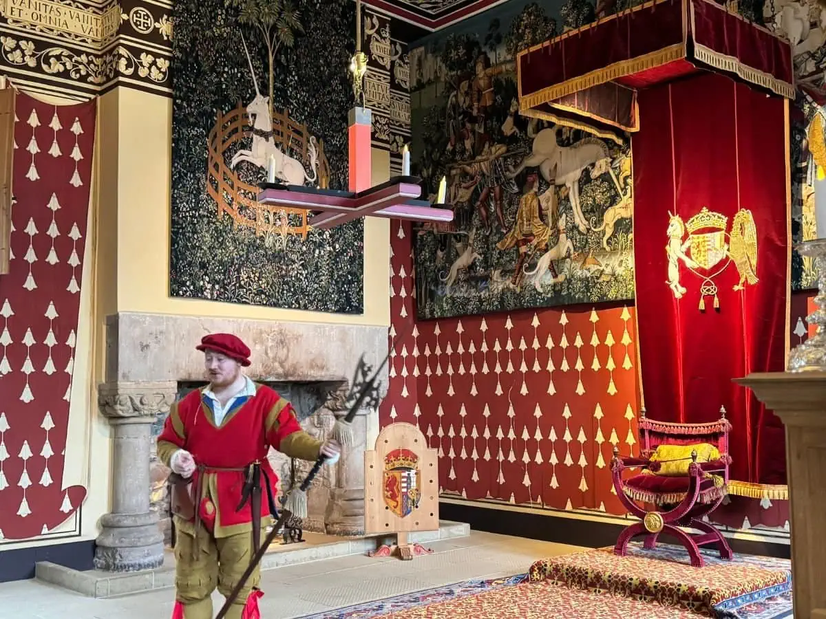 Jame the V Palace in Stirling Castle