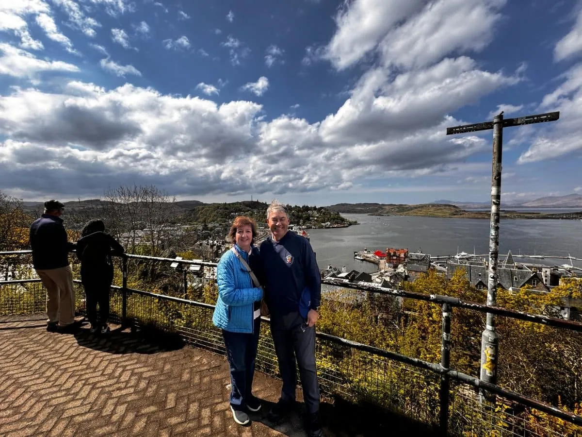 Oban Bay from McCaigs Tower