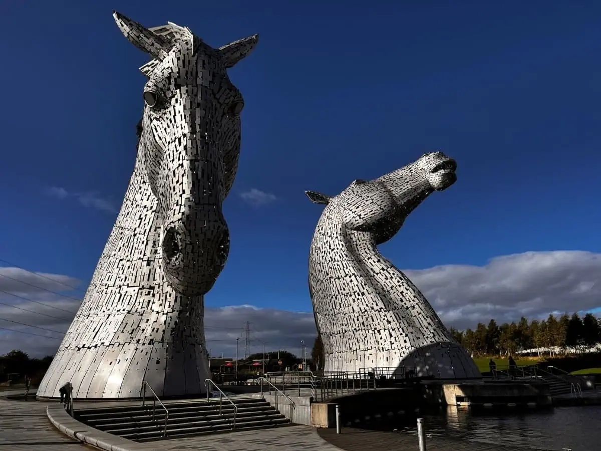 The Kelpies at Helix Park Falkirk
