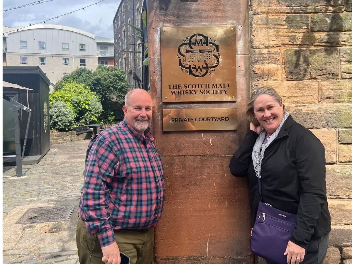 The Scotch Malt Whisky Society in Leith Edinburgh