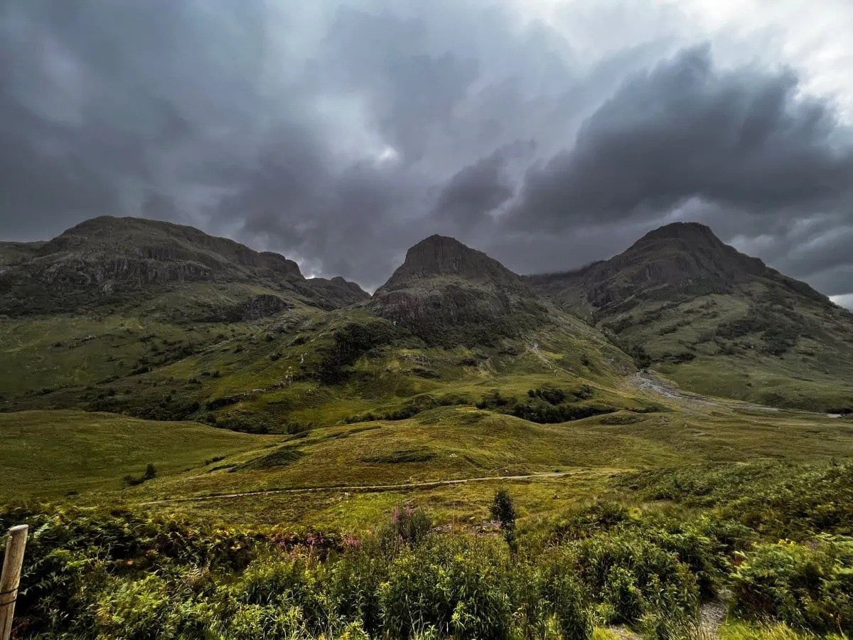 The Three Sisters at Glencoe