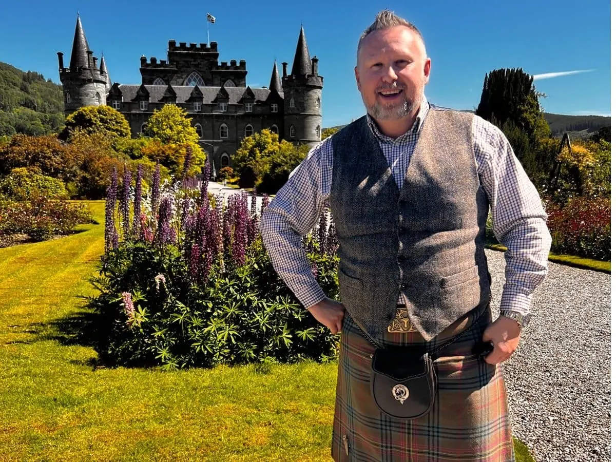 Tour Guide Scotland at Inveraray Castle