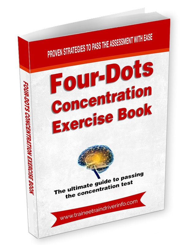 3D paper back for four dots search book
