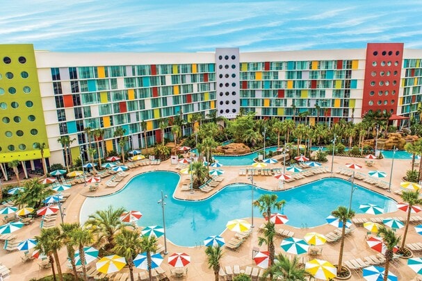 Cabana Bay pool - Universal Studios Hotels in Orlando 2025