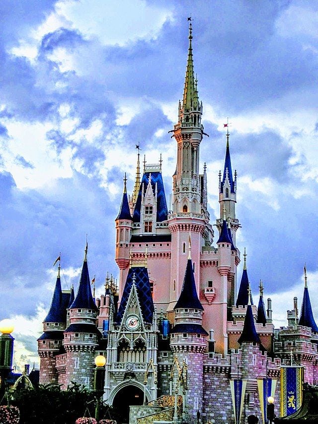 Cinderella Castle at Magic Kingdom in Walt Disney World Orlando