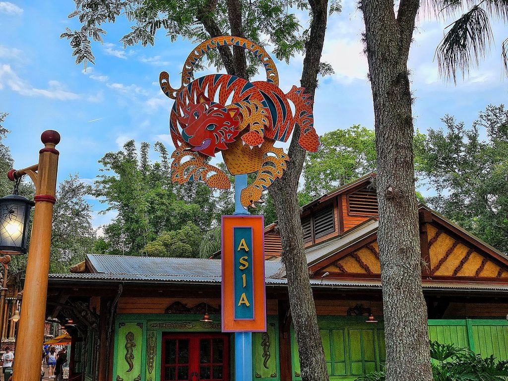 Scenic walkway at Disney's Animal Kingdom
