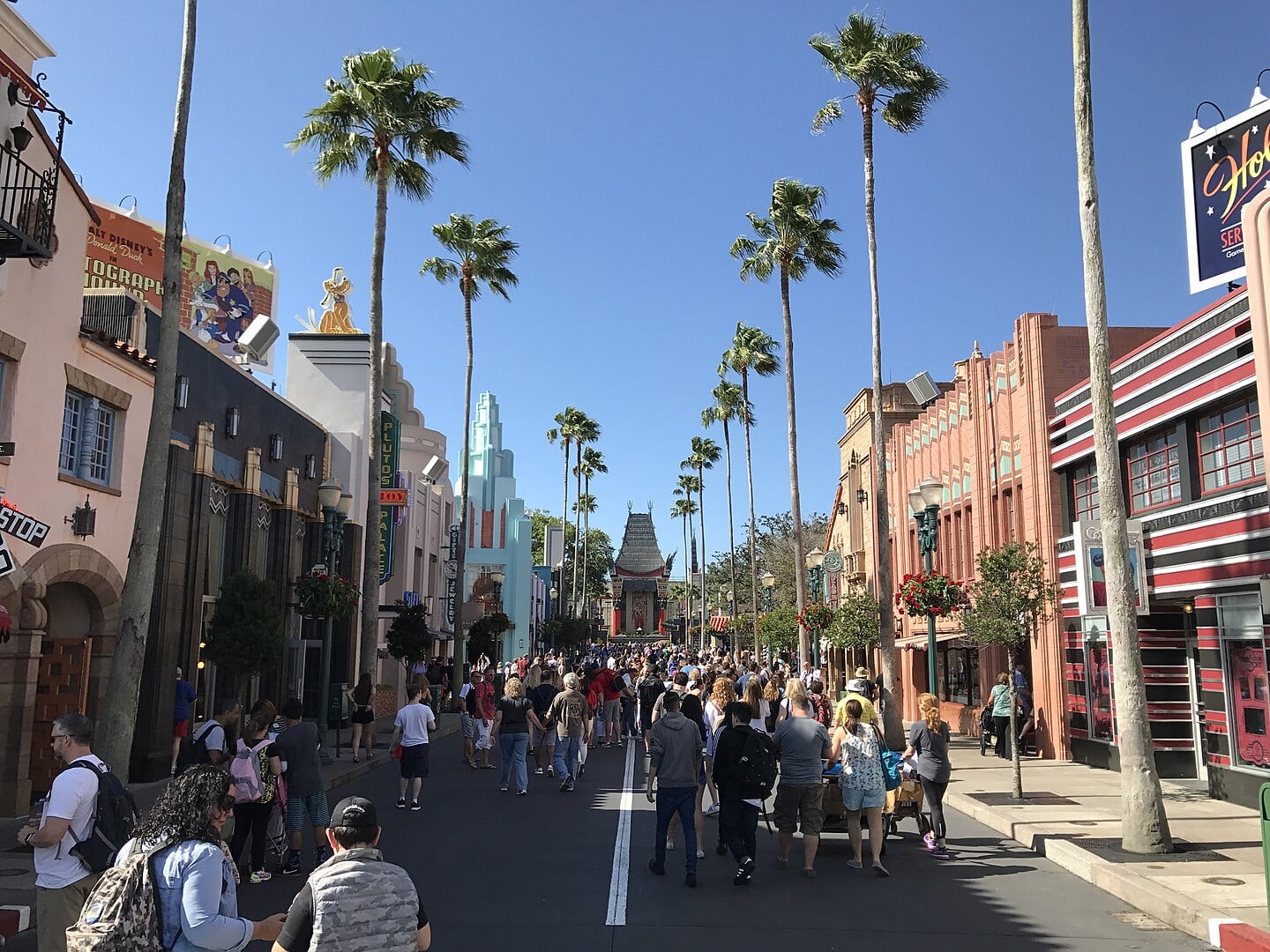 Hollywood Boulevard entrance at Disney’s Hollywood Studios
