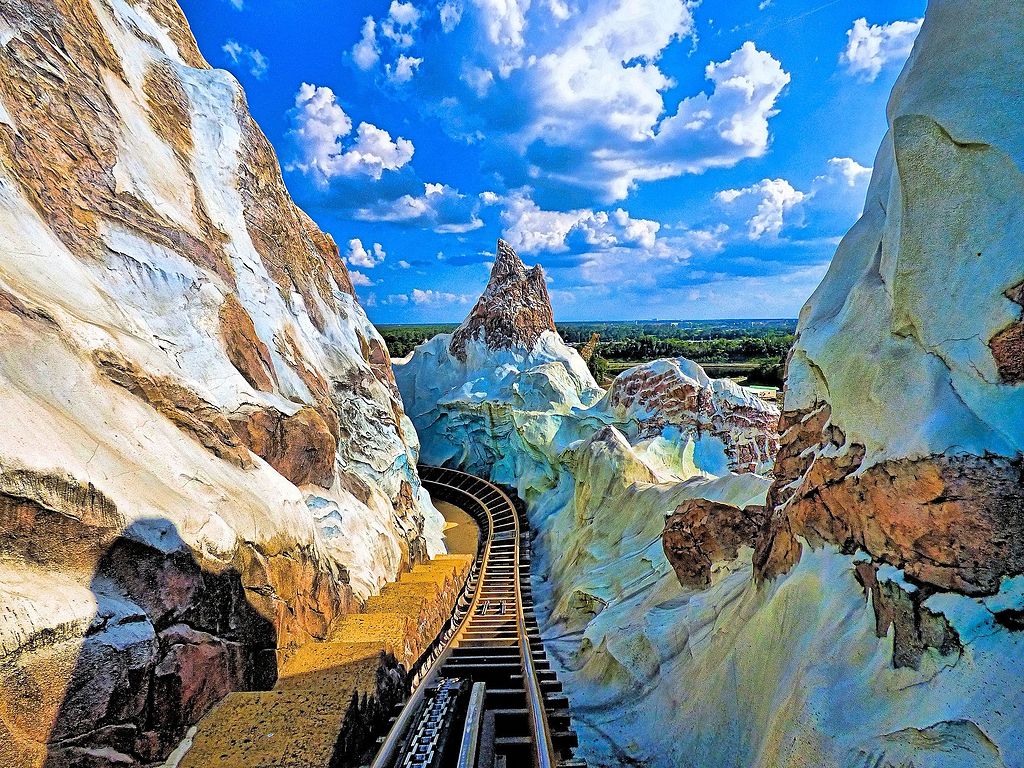 Expedition Everest roller coaster at Disney's Animal Kingdom