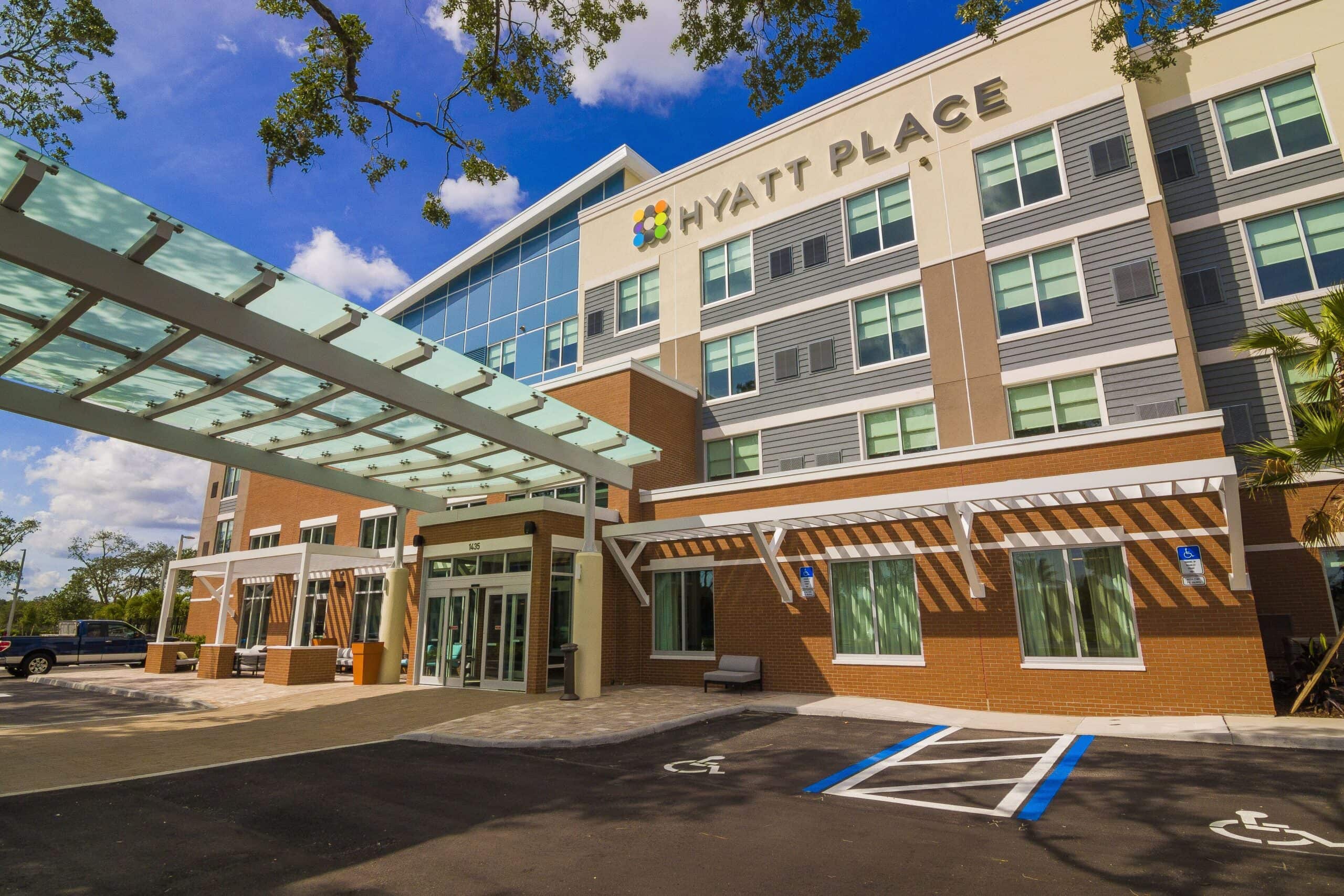 Hyatt Place Melbourne Palm Bay Florida Hotel exterior