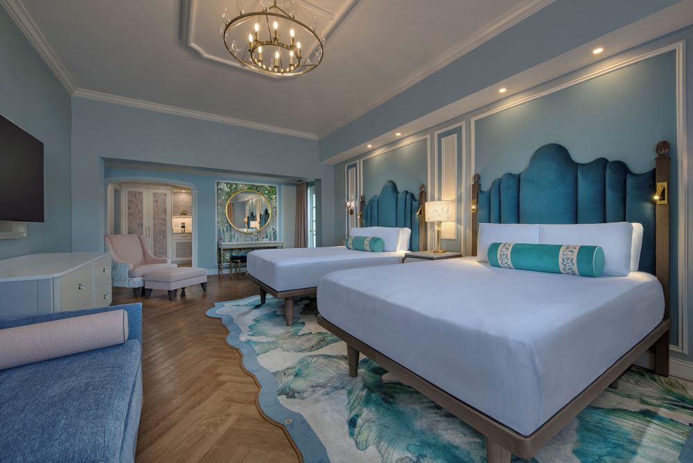 Elegant guest room at Disney's Grand Floridian Resort Orlando