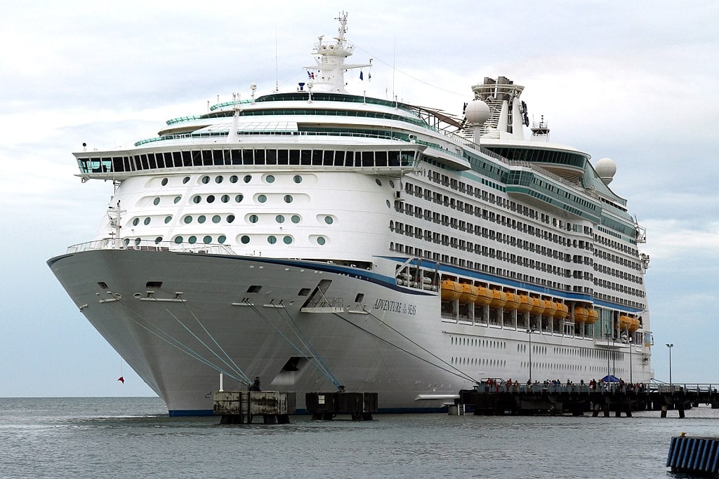 Royal Caribbean cruise ship sailing from Port Canaveral Florida