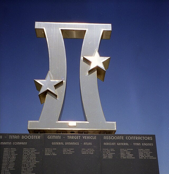 Astro Walk of Fame monument in Titusville near Space View Park