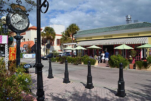 Cocoa Village Florida shopping district