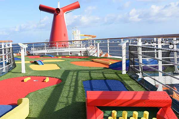 Carnival cruise deck activities