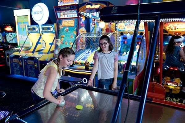 Arcade games at Fun Spot America Orlando