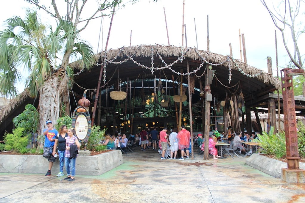 Satu'li Canteen dining area at Disney's Animal Kingdom