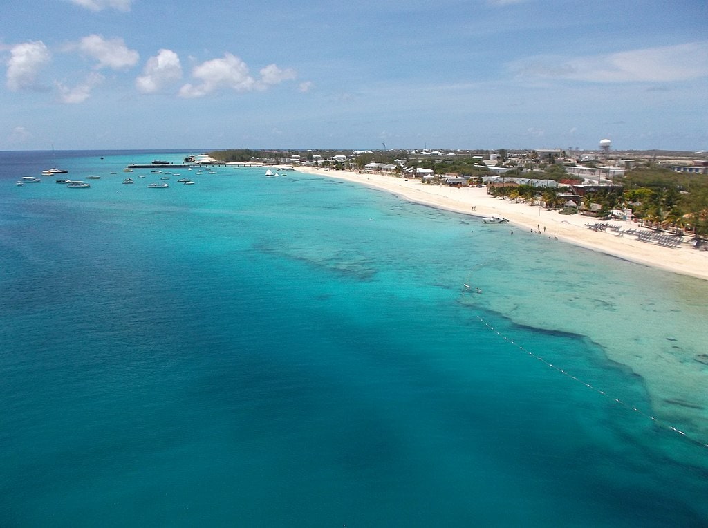 Eastern Caribbean island scenery and cruise destination