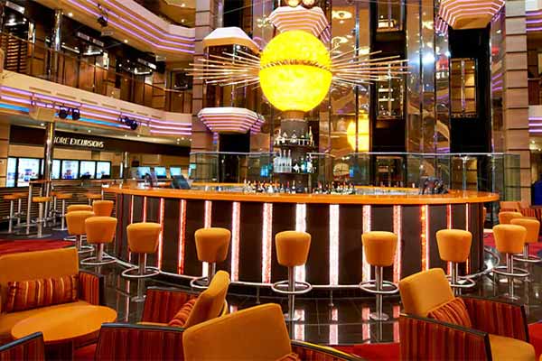 Carnival cruise atrium
