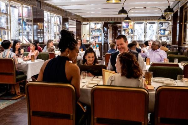 Family dining experience aboard a Disney cruise from Port Canaveral