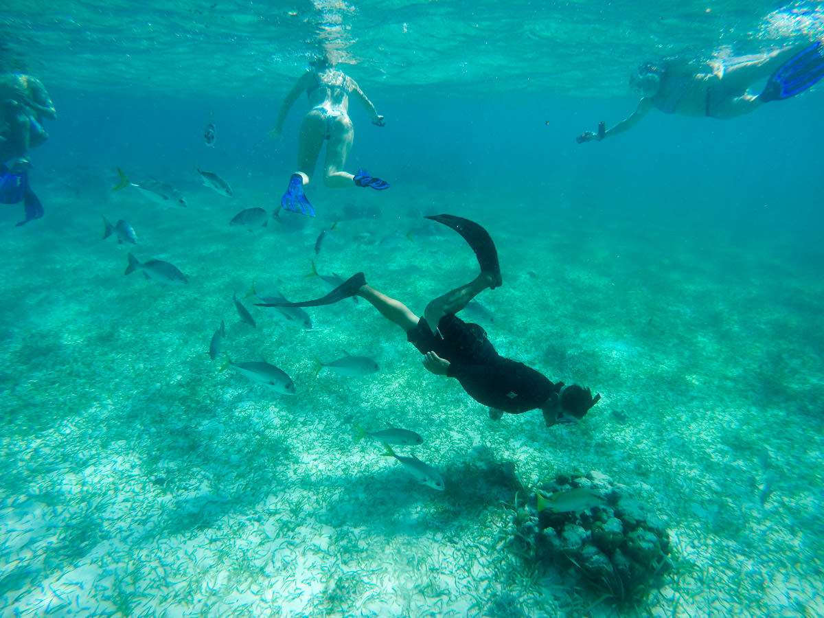 Snorkeling in Belize