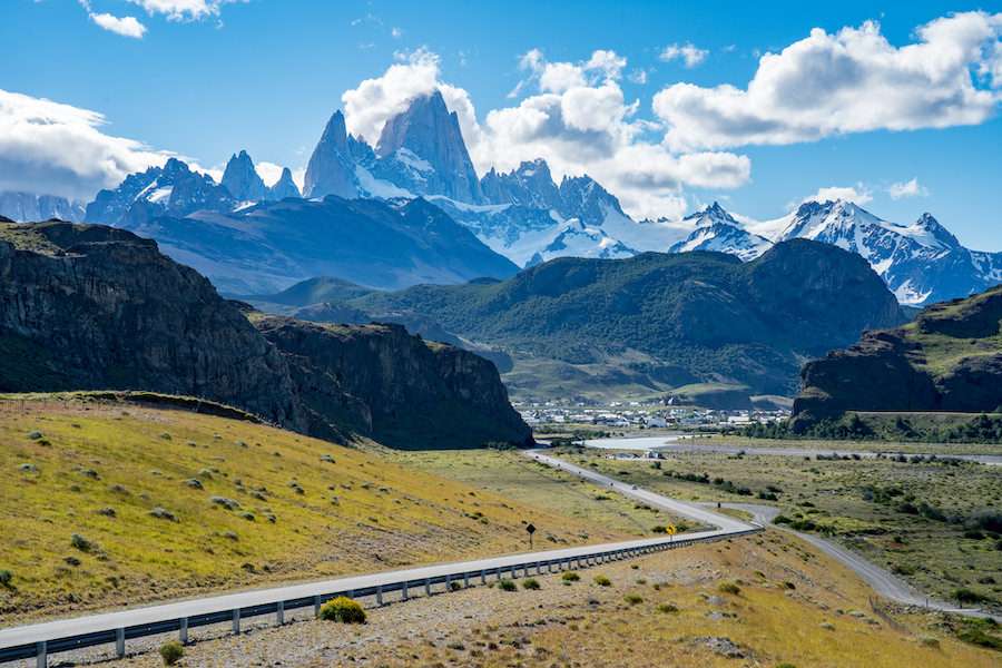 The town of El Chalten