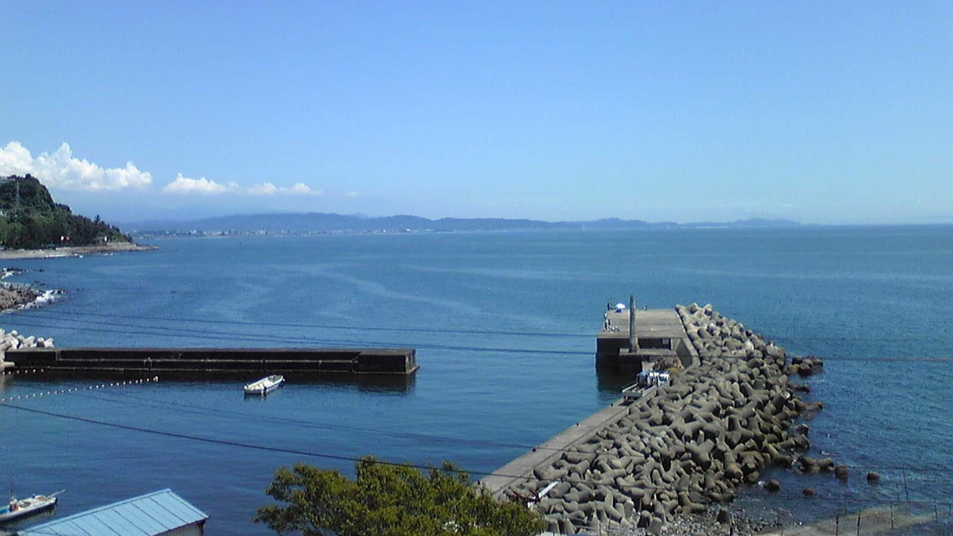 江の浦漁港の風景
