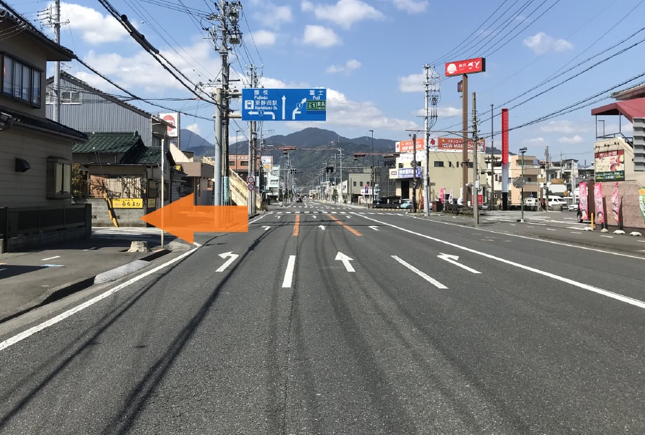 １９７号線（入江富士見線）の桜橋から2