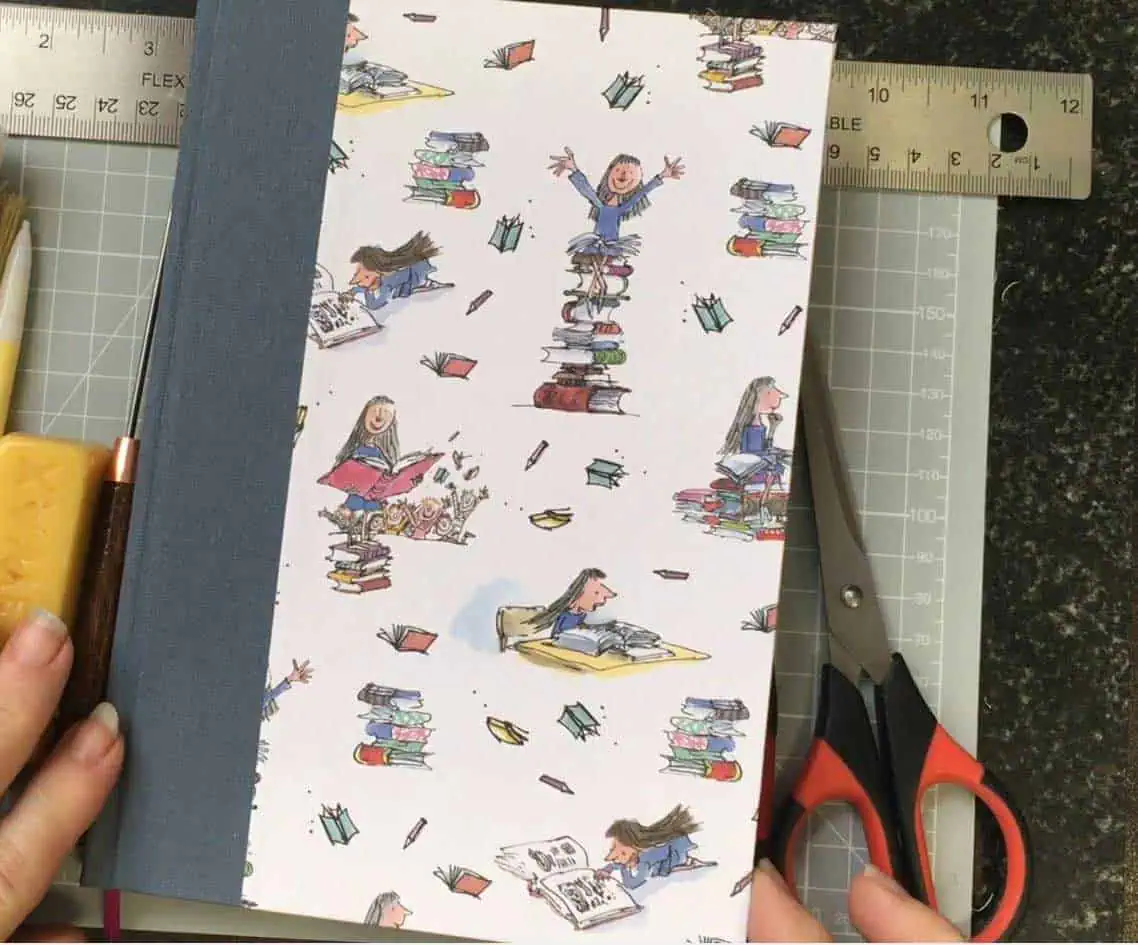 traditional bookbinding course A5 journal