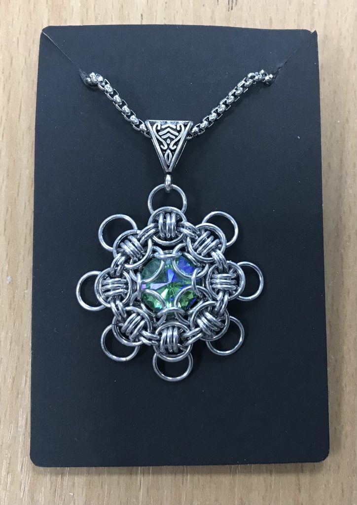 Chainmaille pendant