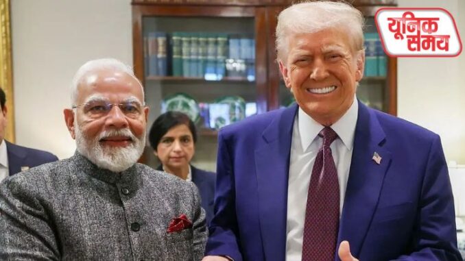 PM मोदी और ट्रंप ने की बातचीत PM मोदी और ट्रंप ने की बातचीत