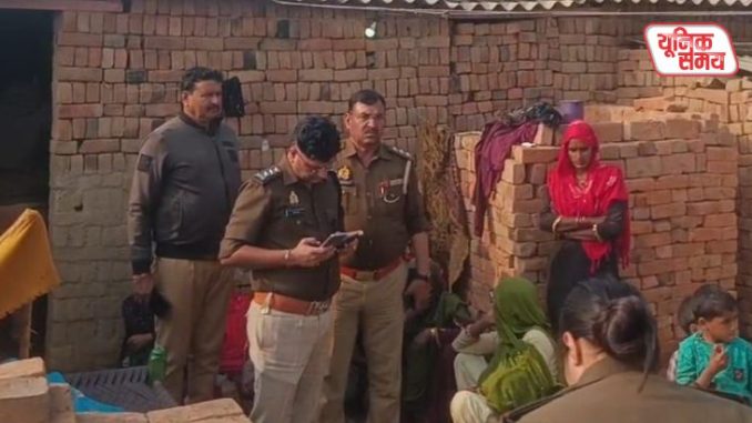 A minor girl was raped and then strangled to death at a brick kiln