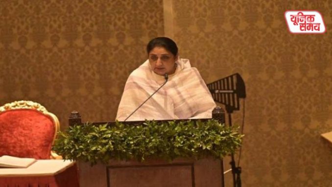 Sunetra Pawar took oath as the first woman Deputy Chief Minister Sunetra Pawar took oath as the first woman Deputy Chief Minister