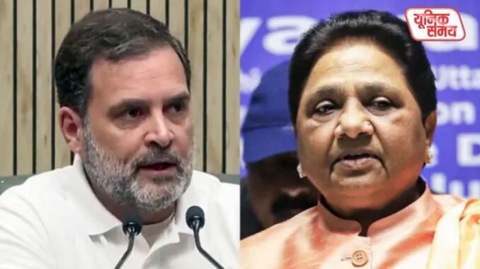 Mayawati Launches Sharp Attack on Congress Mayawati Launches Sharp Attack on Congress