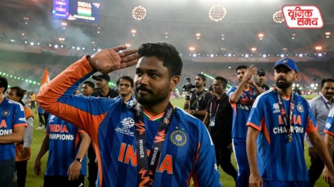 Sanju Samson created history in the T20 World Cup Sanju Samson created history in the T20 World Cup