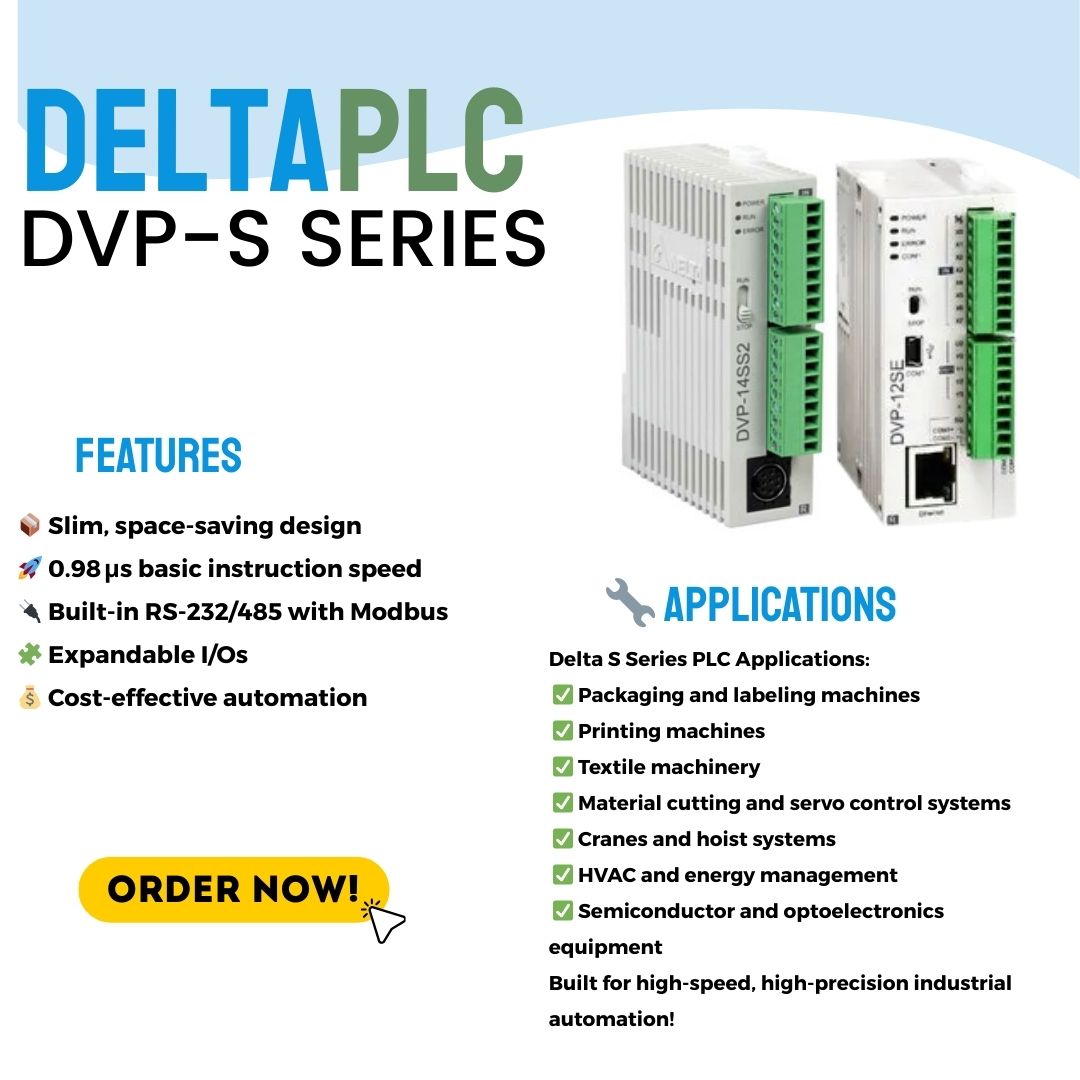 Delta DVP-S Series PLC