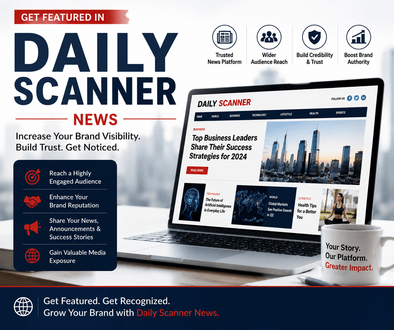 Get Featured in Daily Scanner News