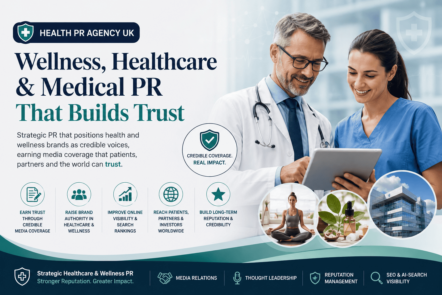 Health PR agency UK — media coverage for health, wellness and healthcare brands