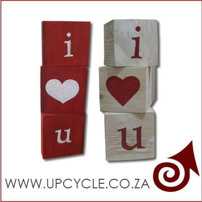 i love you background upcycle