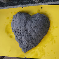 papermache heart
