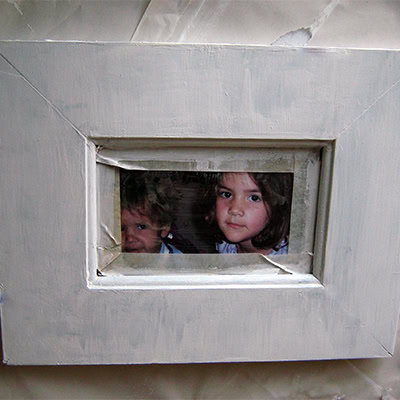 painted pva frame