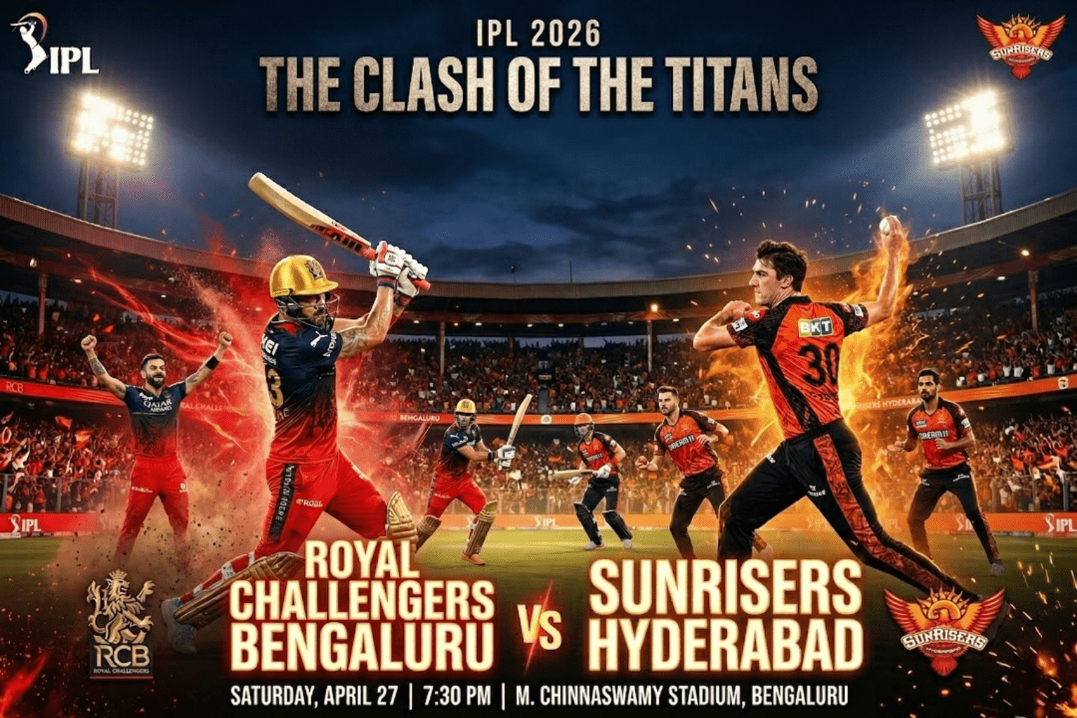 RCB vs SRH