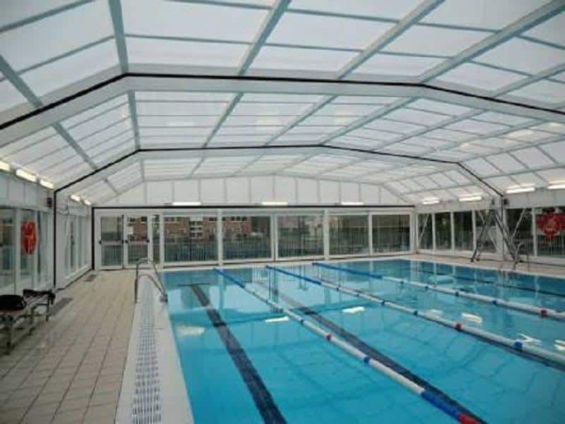 Orta Oval Seri Havuz Kapatma Modeli