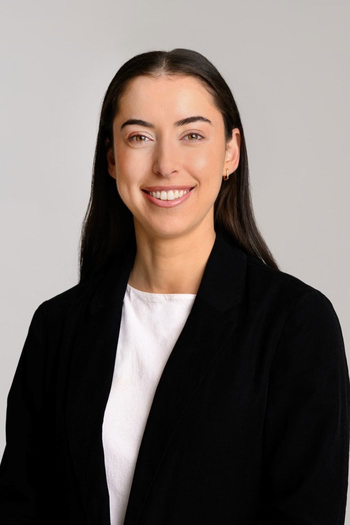 Headshot of young business woman taken in CBD Studio