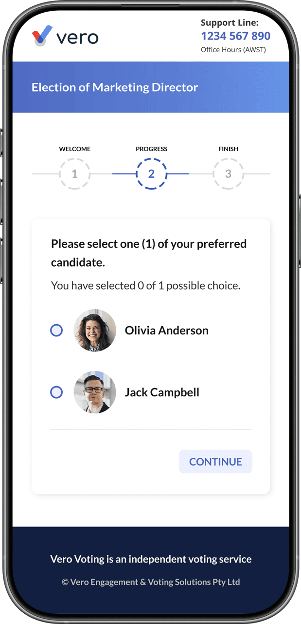 Power Secure, Compliant Elections & Ballots