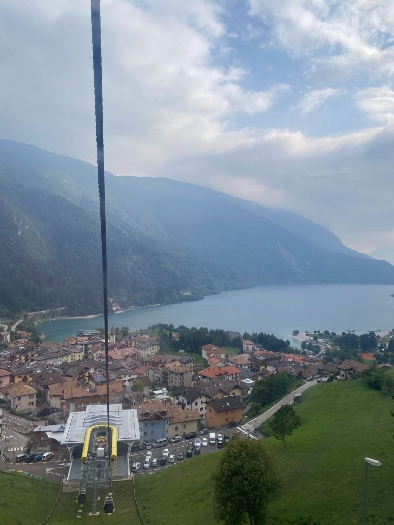 Vista panoramica in Trentino- Viaggiandopercaso