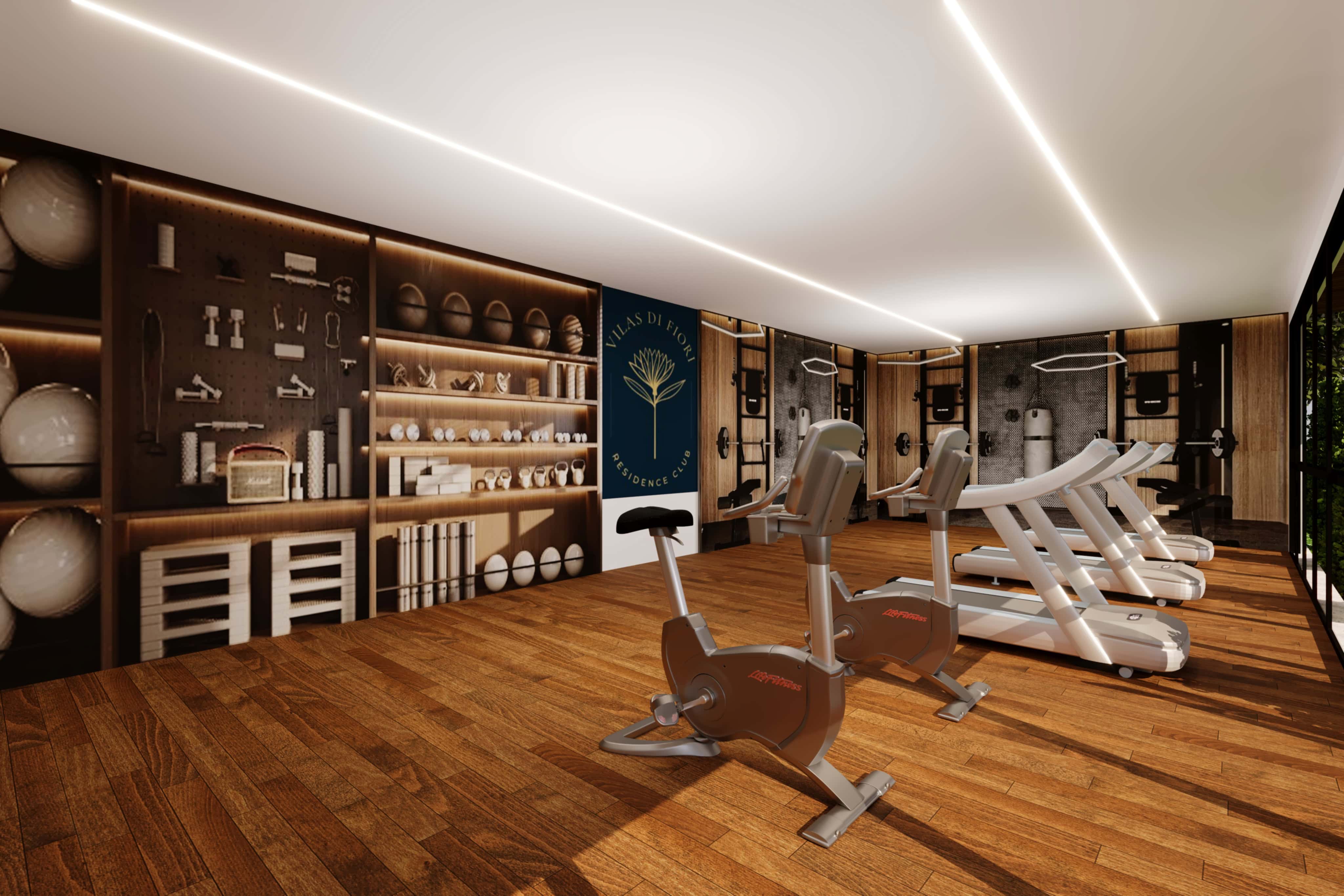 Área de Lazer Central - Academia