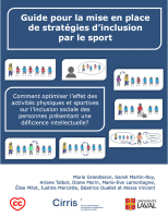 Couverture du Guide d'inclusion sportive par le sport