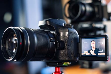 Photo - Enregistrement d'une capsule vidéo