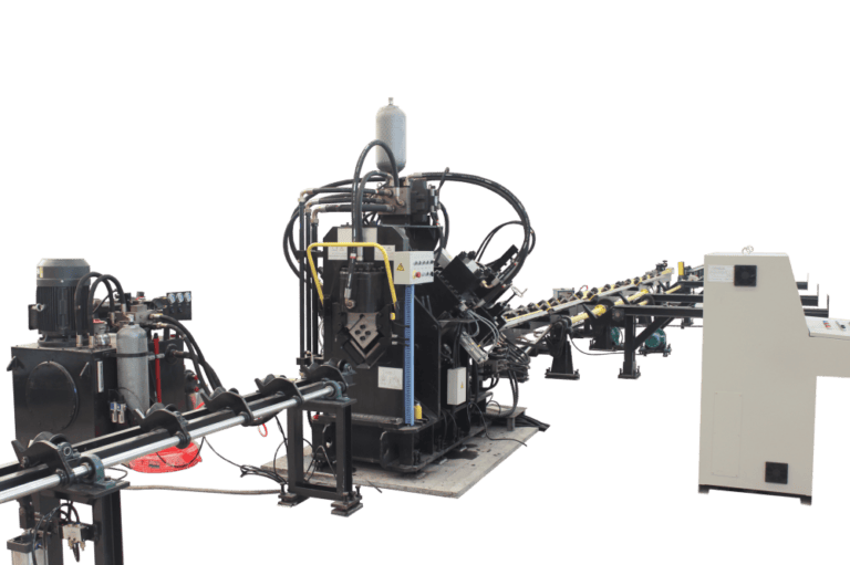 Высокоскоростной станок с ЧПУ для пробивки, маркировки и рубки угловой стали TAPM2020