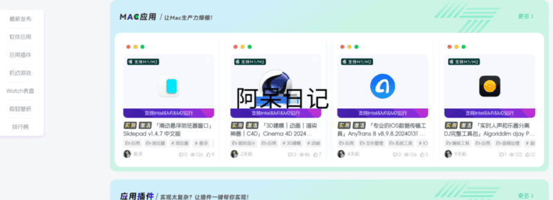 子比美化 – 文章列表美化-阿呆日记